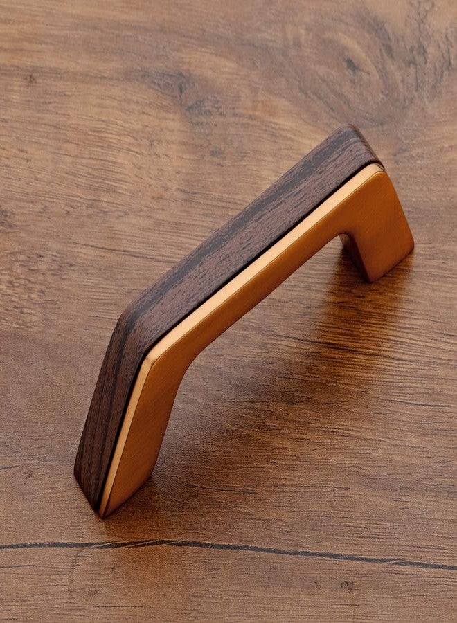 HARMONUS , Fancy Cabinet Handle, Rose Gold/Qubic Finish, Zinc Alloy, 288 MM (12 Inch), 3 PCS - Image 1